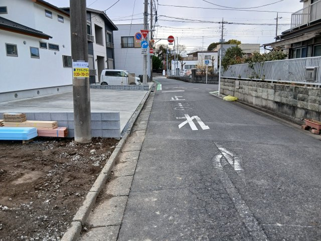 行田市向町第２　の前面道路含む現地写真|現地前面道路（2026年02月27日）撮影