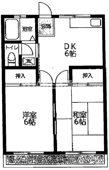 サンハイム桜ヶ丘の間取り