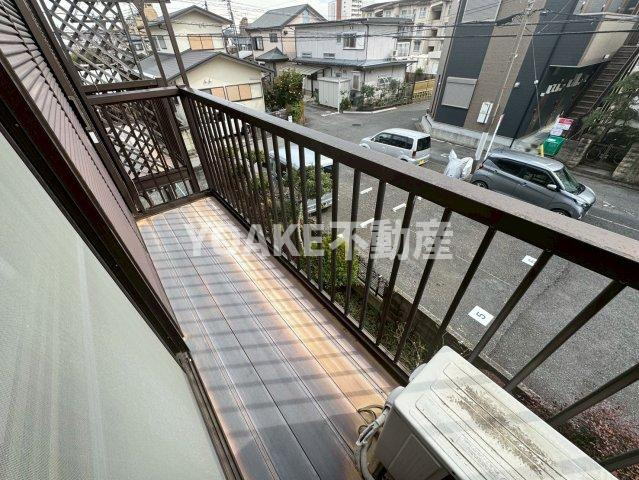 サンハイム桜ヶ丘のバルコニー
