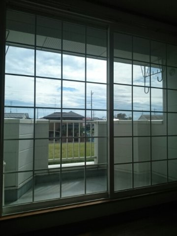 ソフィーナひがし野のバルコニー