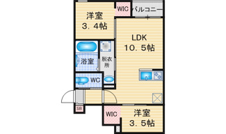 【間取り】 | REGALEST中村日赤 | 略図の為、現状優先