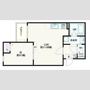 Jack harisakiⅠの間取り