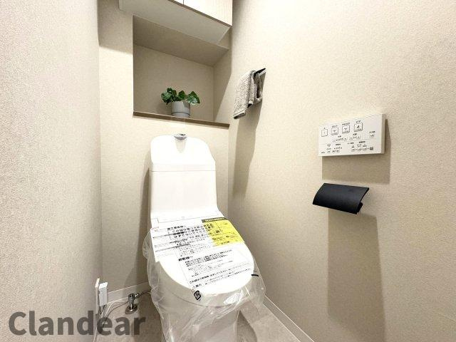 日商岩井宇喜田町マンションのトイレ|ドキドキの新生活も、安心してスタート。ぴったりの住まいを見つけませんか？クランディアが一緒に住まい選びをサポートします‼　まずは、お気軽にお問合せください　＃クランディア