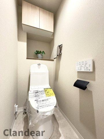 日商岩井宇喜田町マンションのトイレ|ドキドキの新生活も、安心してスタート。ぴったりの住まいを見つけませんか？クランディアが一緒に住まい選びをサポートします‼　まずは、お気軽にお問合せください　＃クランディア