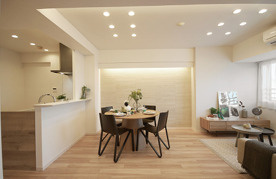 ナイスアーバン洗足池公園の居間・リビング