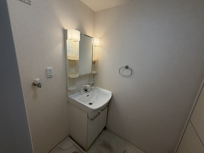 桜井市大字粟殿のアパートの洗面所