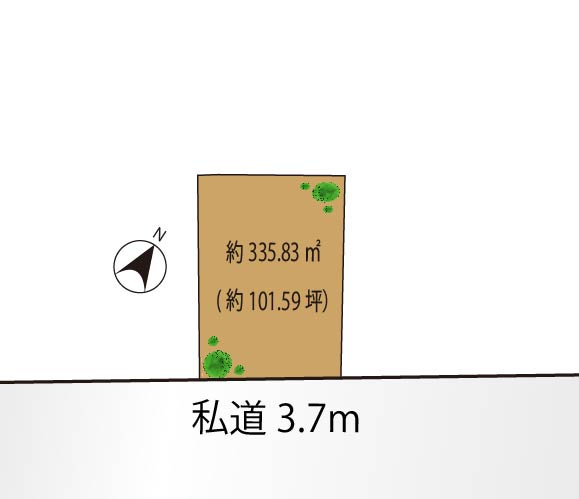 7/2　価格変更 輿石の土地図