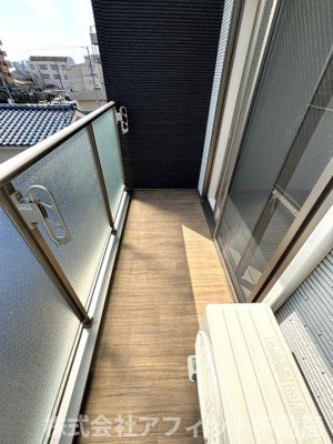 【バルコニー】 | 月光西深津壱番館 | 南向き