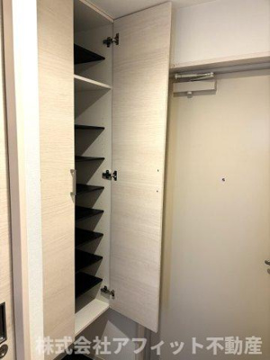 【玄関】 | 月光西深津壱番館 | シューズボックス