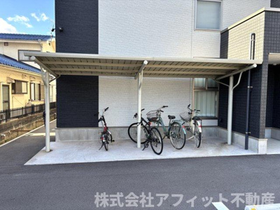 【その他共用部分】 | 月光西深津壱番館 | 駐輪場