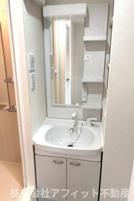 【洗面所】 | 月光西深津壱番館 | 洗髪洗面化粧台