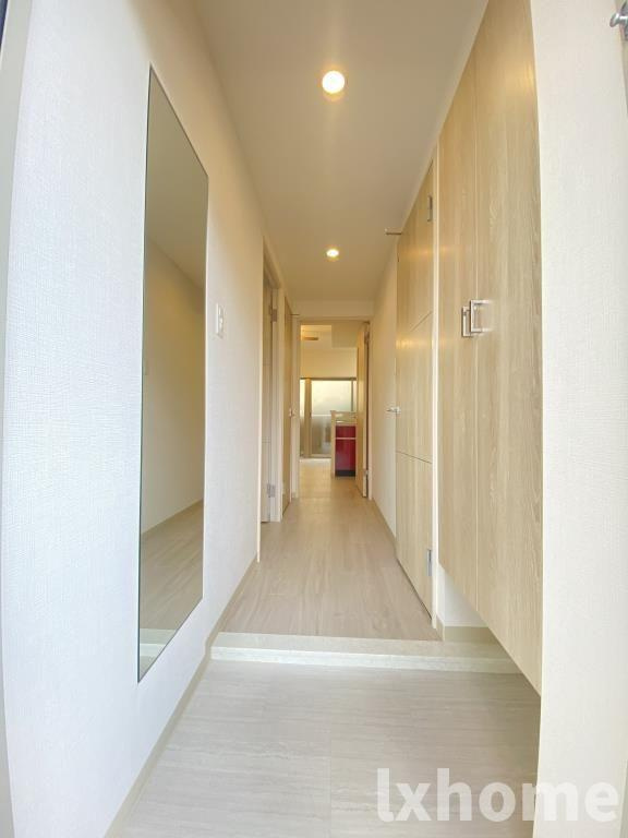 パークサイド健都の玄関