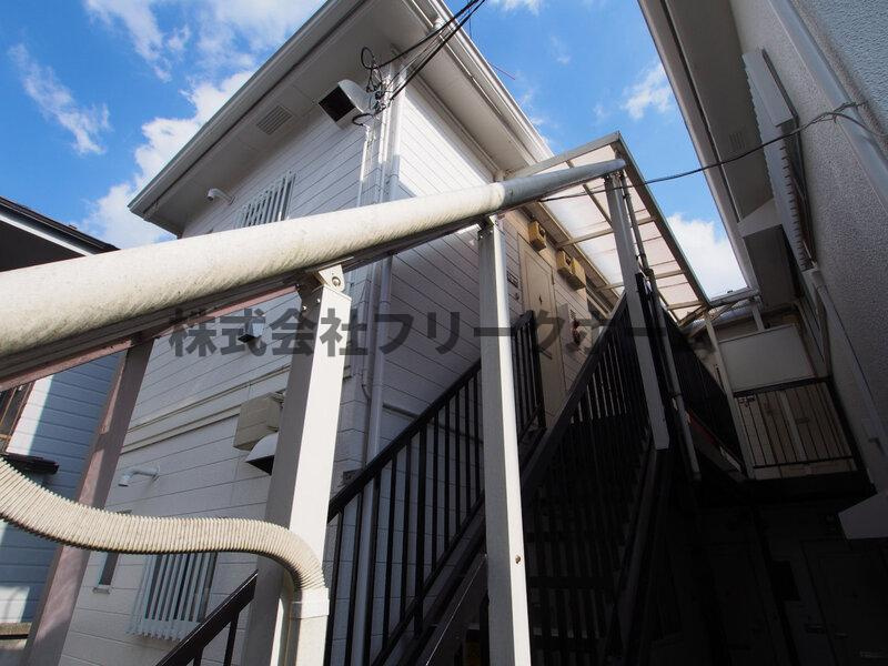 武蔵野市境２丁目のアパートの外観