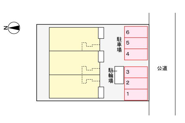グリーンベルの駐車場