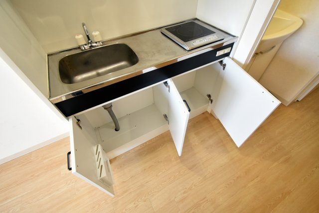 グロース西宮北口のキッチン|キッチン収納