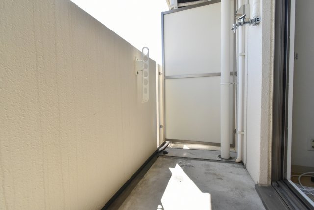 グロース西宮北口のバルコニー