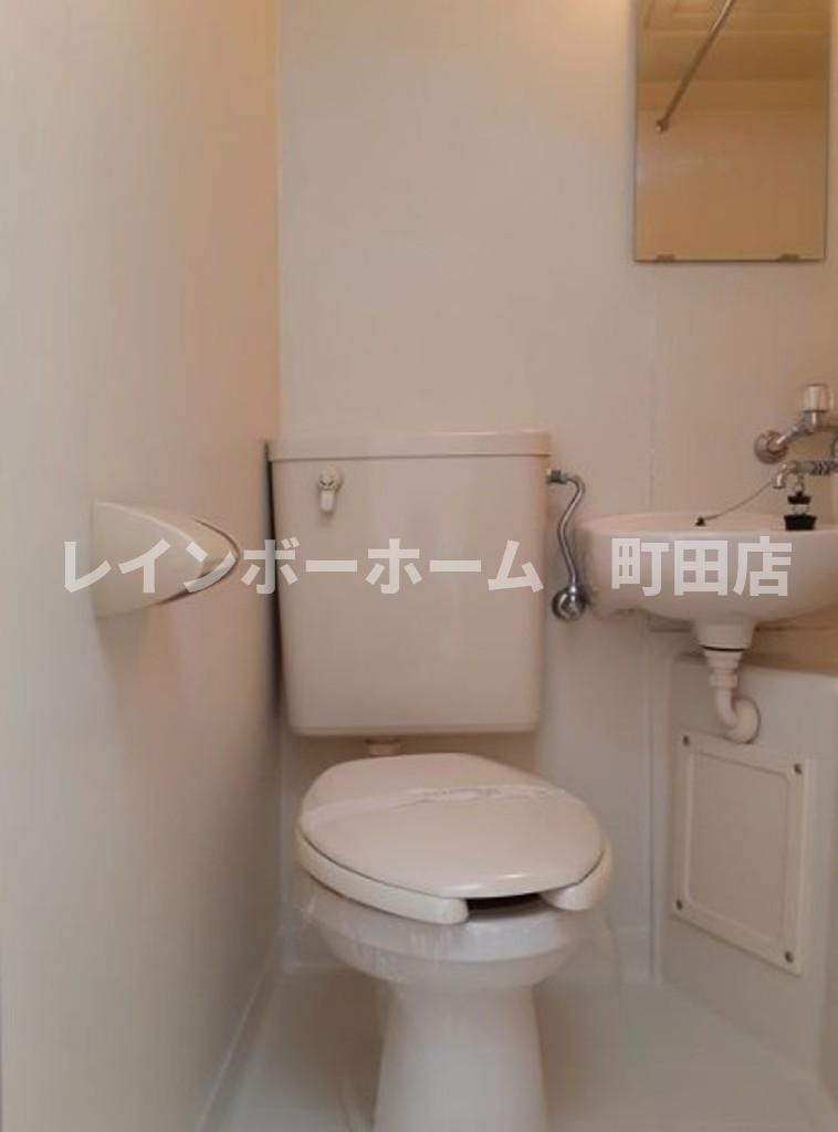 ウインク松木※初期費用分割あと払いサービス利用可能物件のトイレ