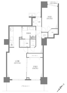 【間取り】 | パークシティ大宮セントラルタワー