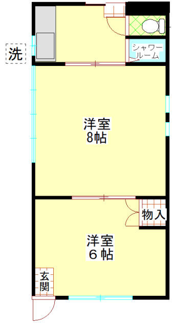八王子市日吉町のアパートの画像