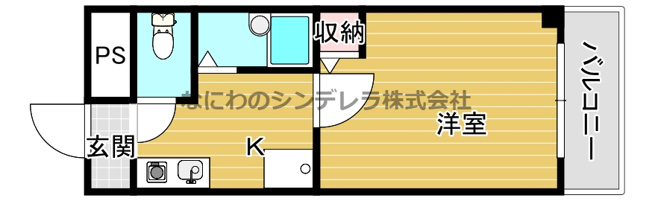 【間取り】 | マ・メゾン舟尾