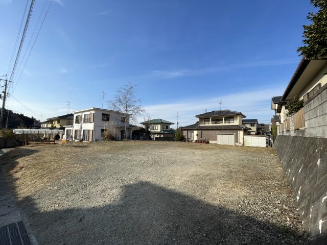 売地・住宅用地　三春町八島台6丁目　三春小学校・三春中学校の外観|更地にて現況お渡しです。