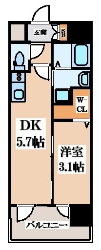 【間取り】 | エステムコート大阪プリューム