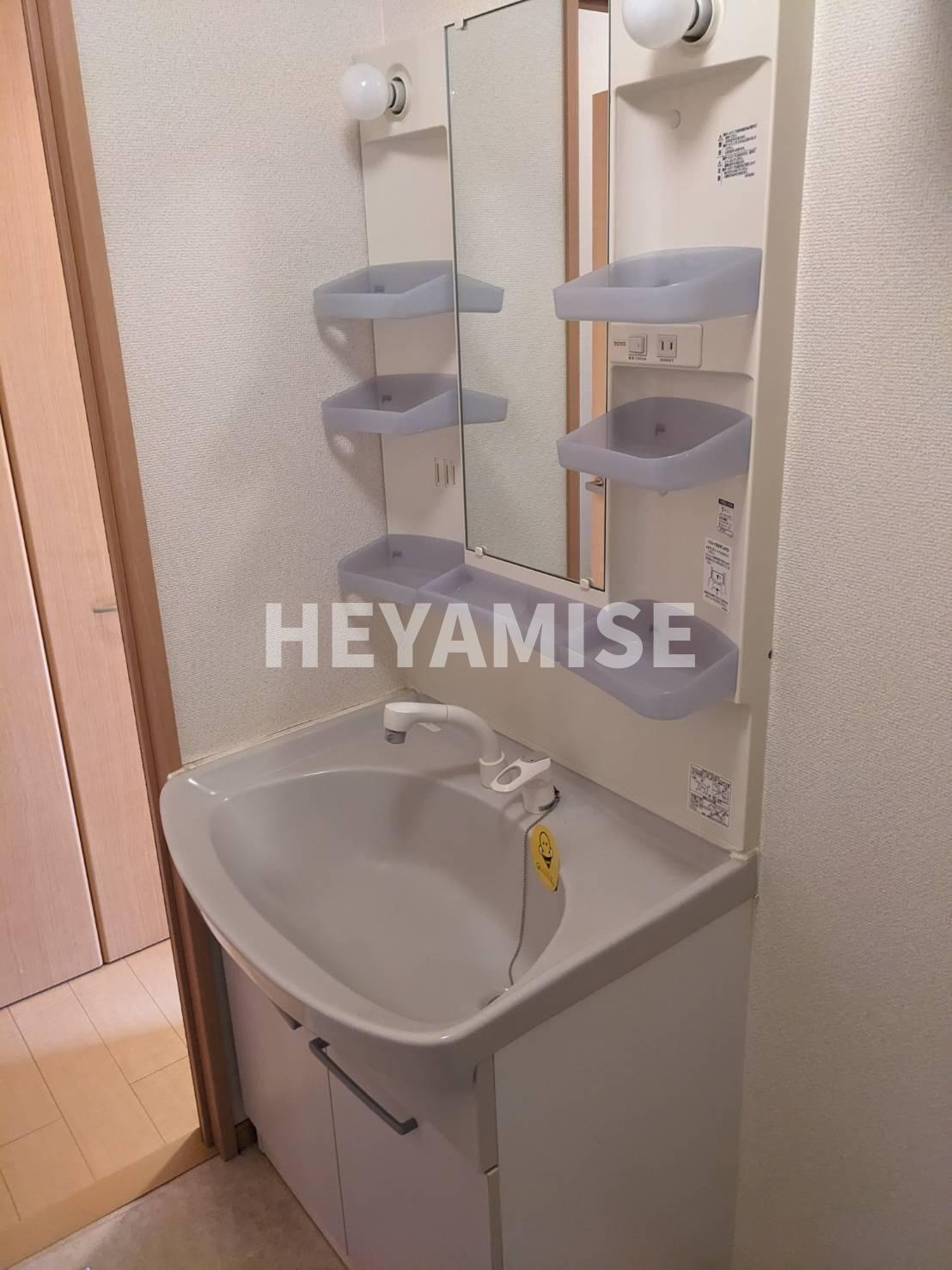 リバーサイドスワの洗面所