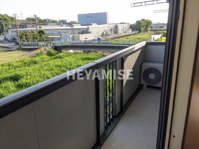 リバーサイドスワのバルコニー