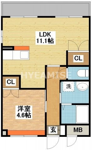 アルページュ・ソレイユの間取り