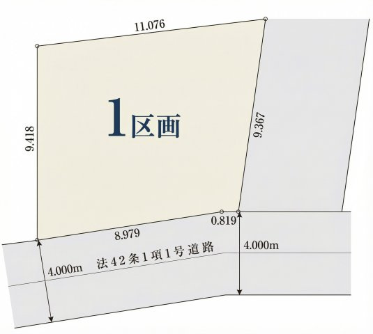 【土地図】 | 東急田園都市線「市が尾」売地