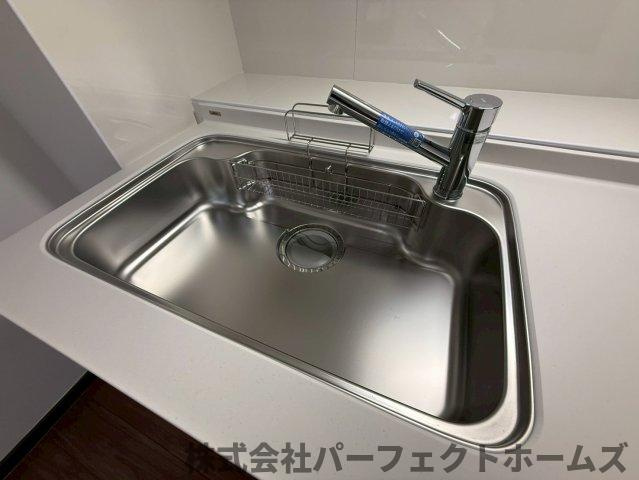 グリーンヒル光善寺住宅第5号棟のキッチン|使いやすいキッチンです
