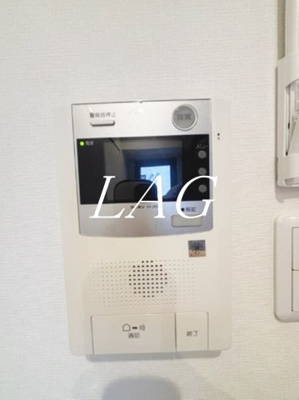 【セキュリティ】 | 麻布Tino | モニターつきインターホンです。