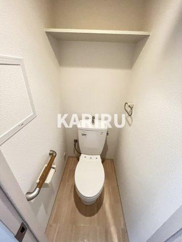 エクセルシア天神橋のトイレ|コンパクトで使いやすいトイレです