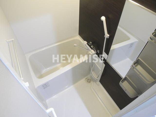 長崎市文教町の賃貸マンションの浴室|※同物件反転タイプの写真でございます※現況を優先します※