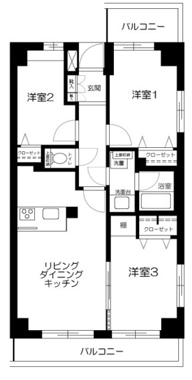【間取り】 | ＥＳ－Ｇｒａｎｄｅ錦糸町