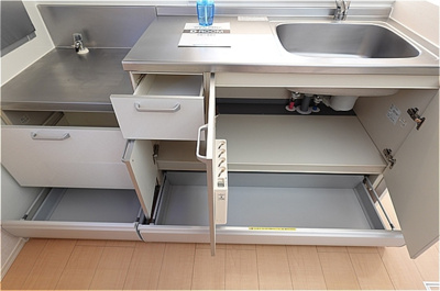 【キッチン】 | エルヴィレッジ Ｆ | キッチン・収納