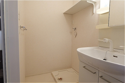 【洗面所】 | エルヴィレッジ Ｆ | 洗面室・洗濯機置き場