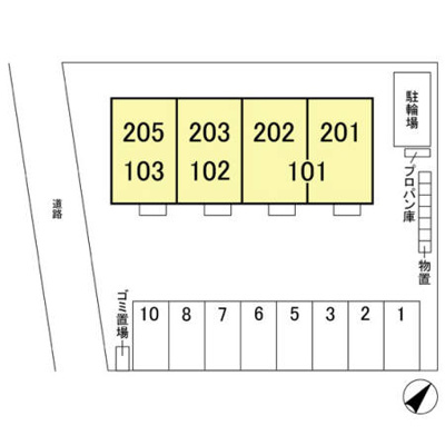 【区画図】 | アネシス ｂｄ