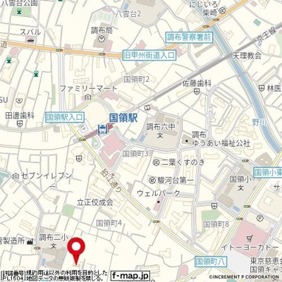 【地図】 | ライオンズマンション調布国領