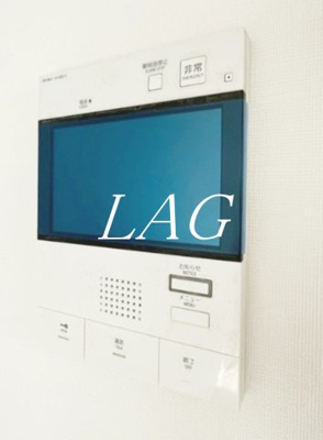 【セキュリティ】 | ガーラ・グランディ調布 | モニター付きインターフォンです。