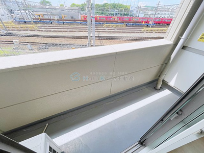 【バルコニー】 | ハピネスＣ・Ｋ【名古屋市賃貸・都市ガス】