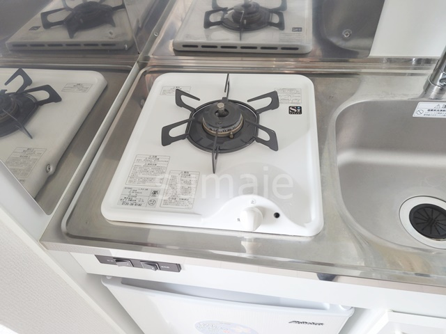 ハーモニーテラス南小岩Ⅳのキッチン|コンロです。