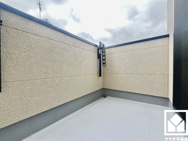 大津市穴太１丁目　L号地のバルコニー