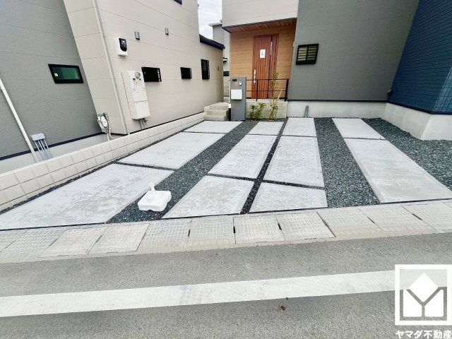 大津市穴太１丁目　L号地の駐車場