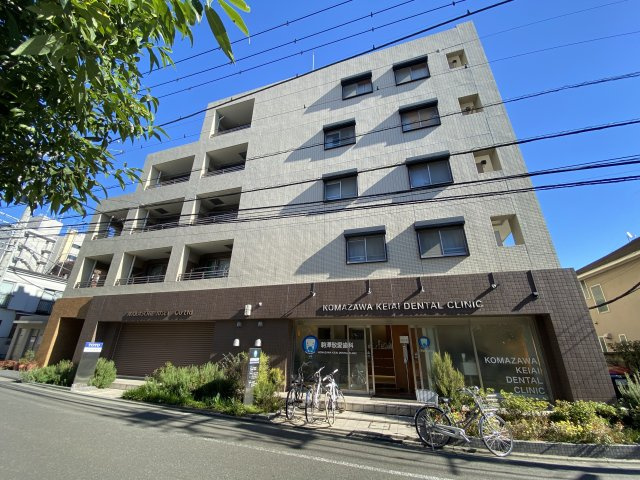 WISTERIA KOMAZAWA　床暖房　免震構造　駅近　バイク置場の外観