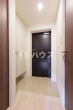 ベルヴュコート津田沼の玄関