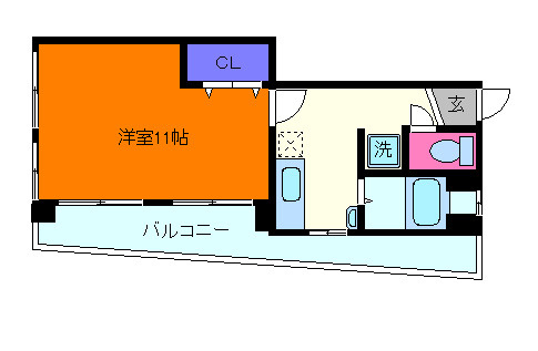 辰巳マンションの間取り