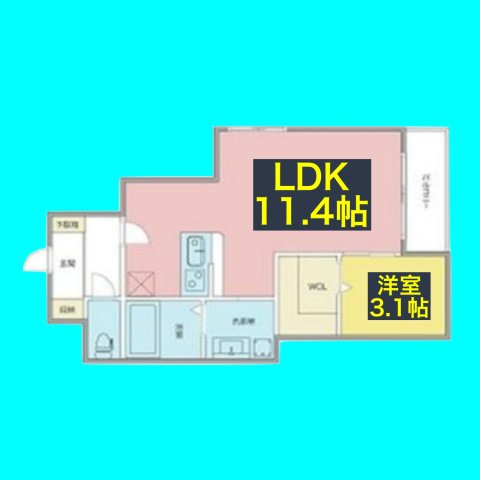 Patria高畑の間取り