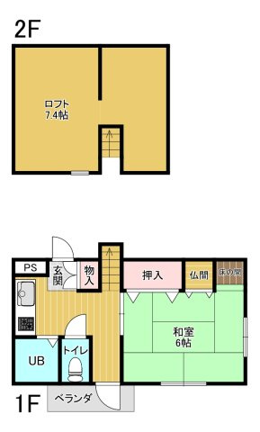 ハイツエイトの間取り