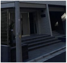 アルファコート八広のエントランス